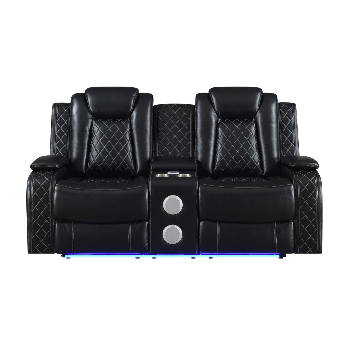 Orion II - Console Loveseat With Dual Recliners