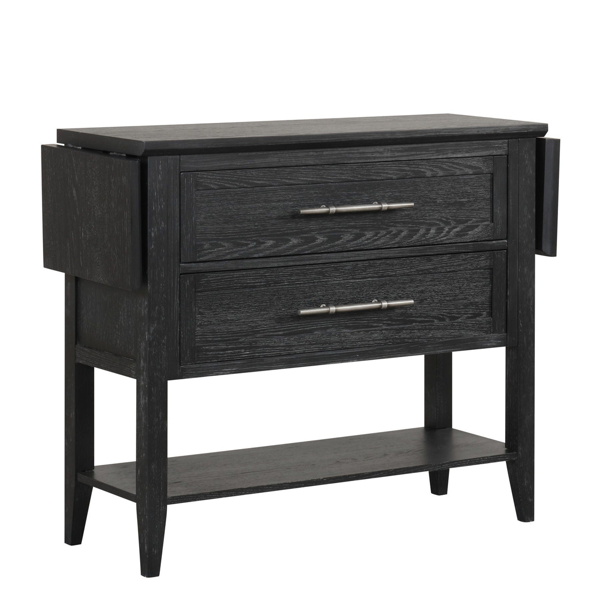 Sable Crest - Drop Leaf Server - Black