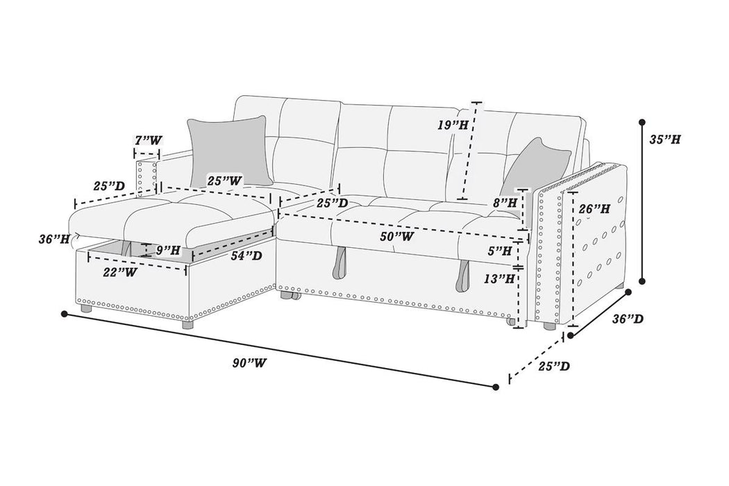 Convertible Sectional