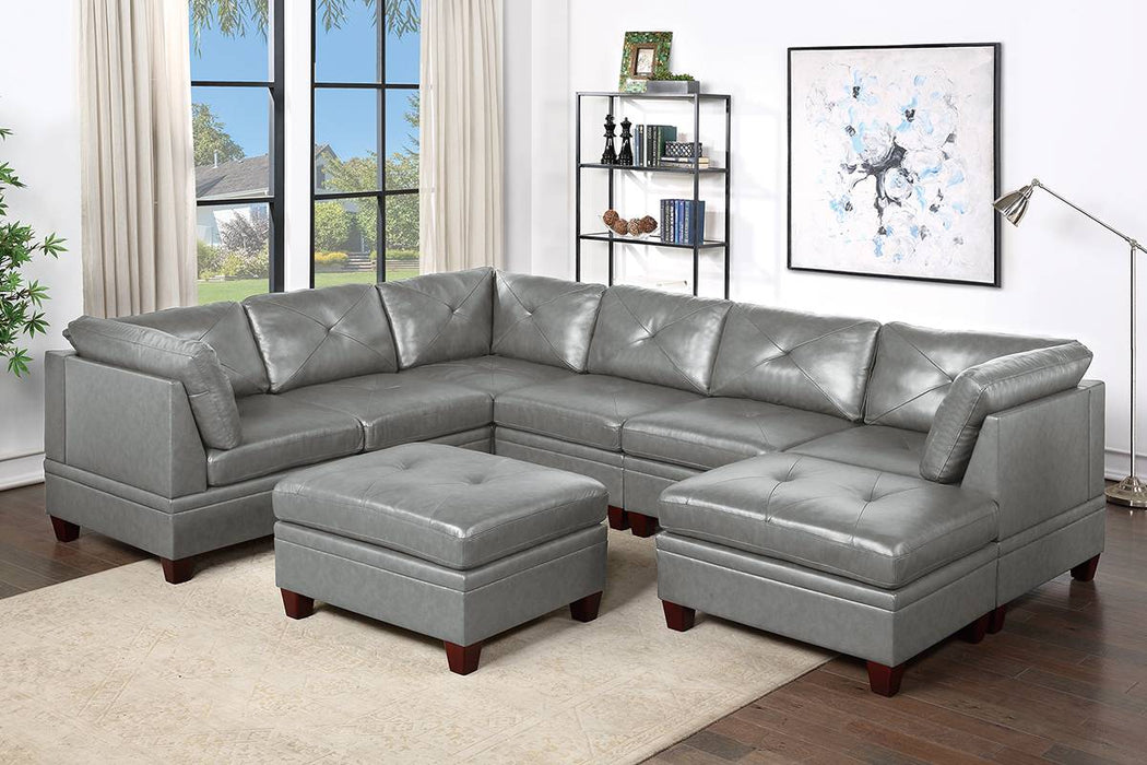 8-Pcs Sectional Modular Set