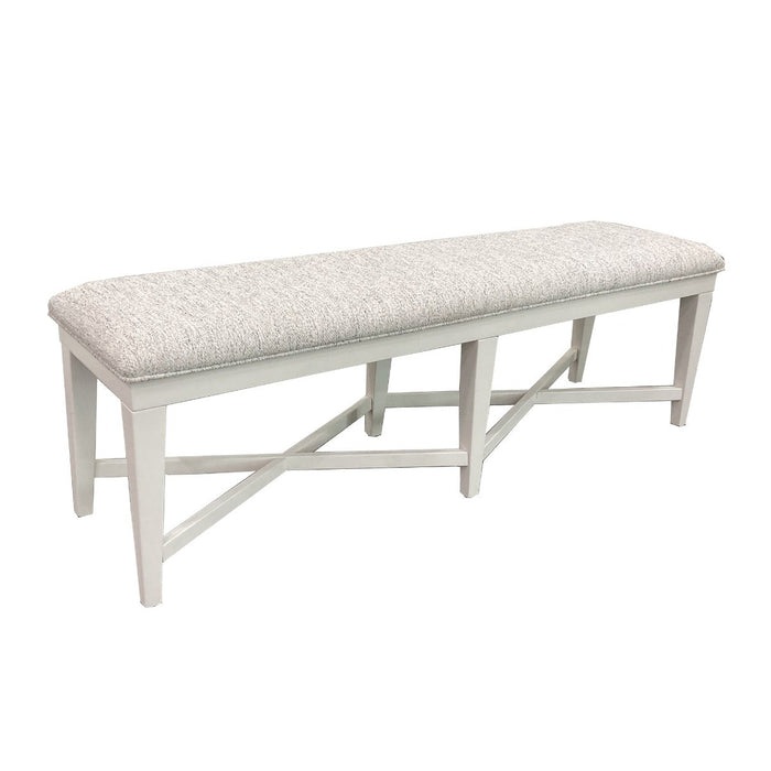 Modern Furniture - Americana Modern Dining Bench Upholstered 58 Inch - DAME#1218-COT