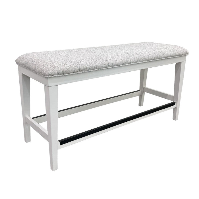 Modern Furniture - Americana Modern Dining Bench Counter Upholstered - DAME#1226-COT