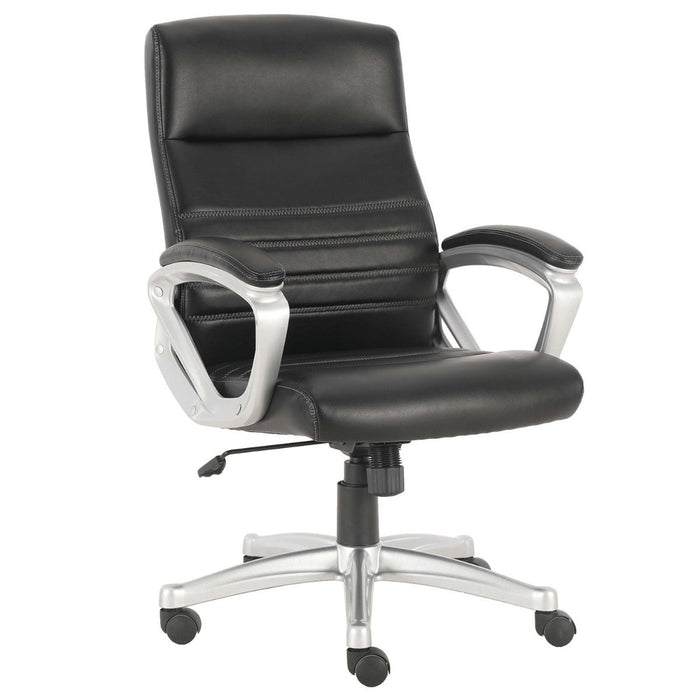 Modern Living - Fabric Desk Chair in Black - DC#318-BLK