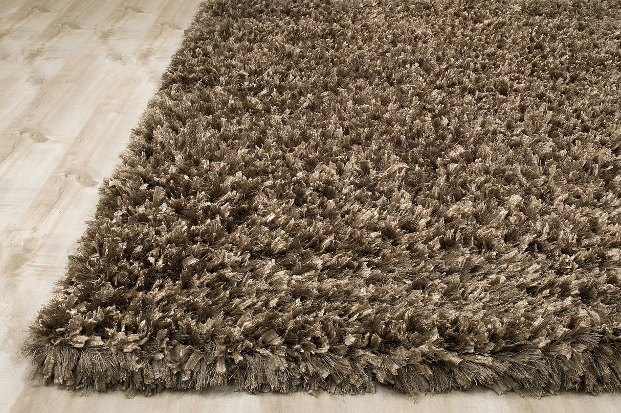 Decorative Shag Champagne Rug