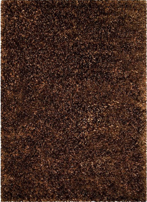 Decorative Shag Chocolate Rug