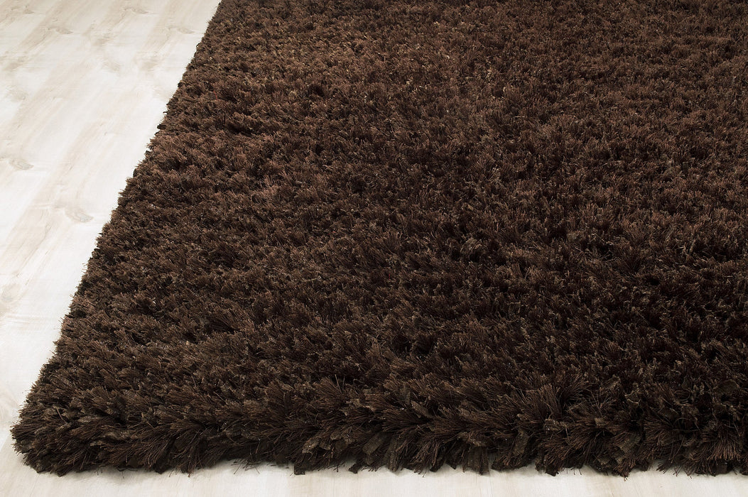 American cover design / Persian weavers Decorative Shag Chocolate Rug