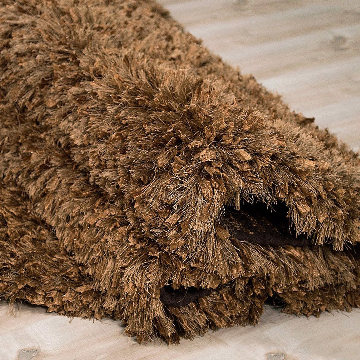 Decorative Shag Gold Rug