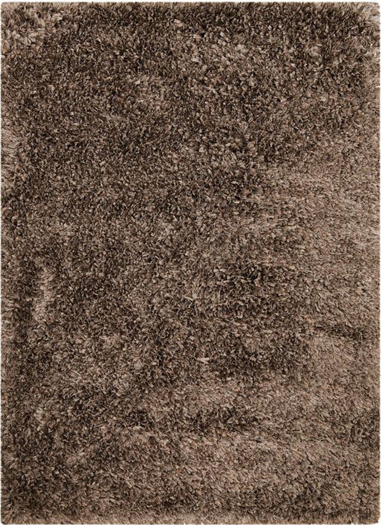 Decorative Shag Khaki Rug