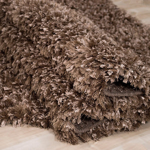 Decorative Shag Khaki Rug