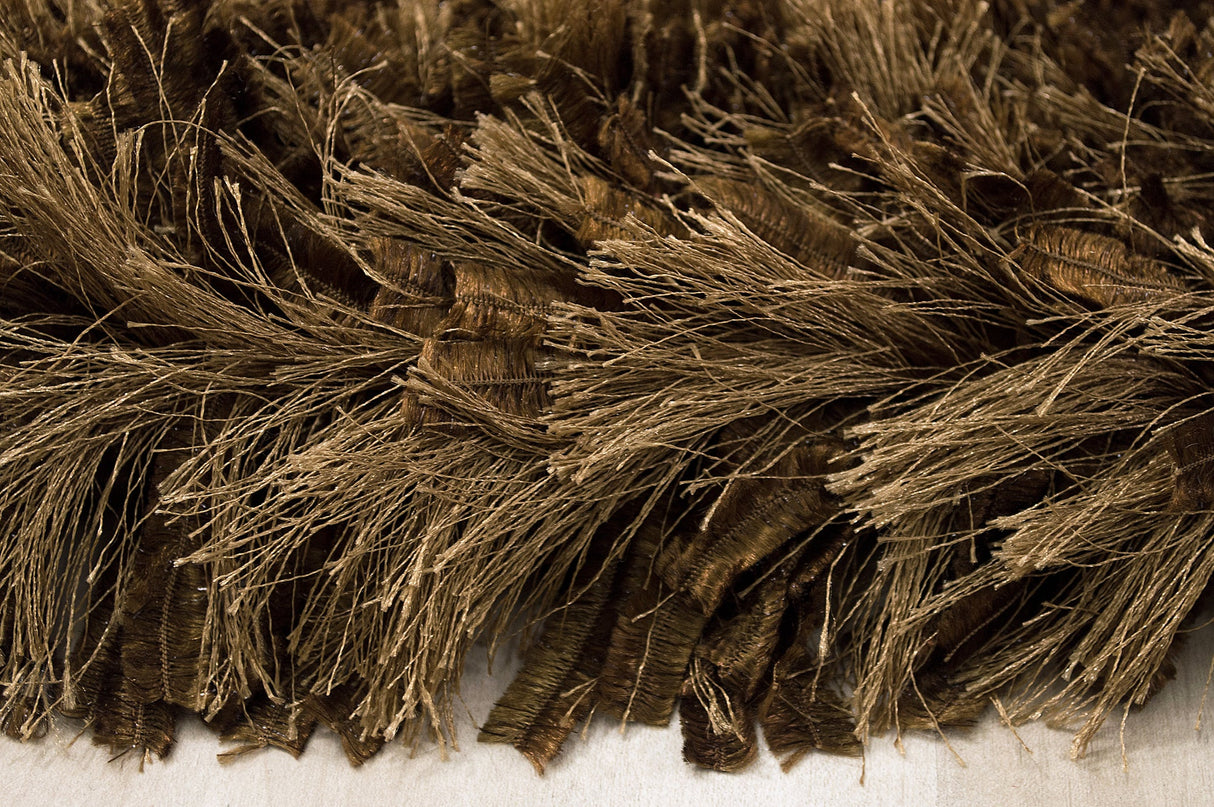 Decorative Shag Light Brown Rug