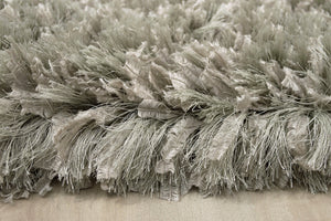 Decorative Shag Silver Rug