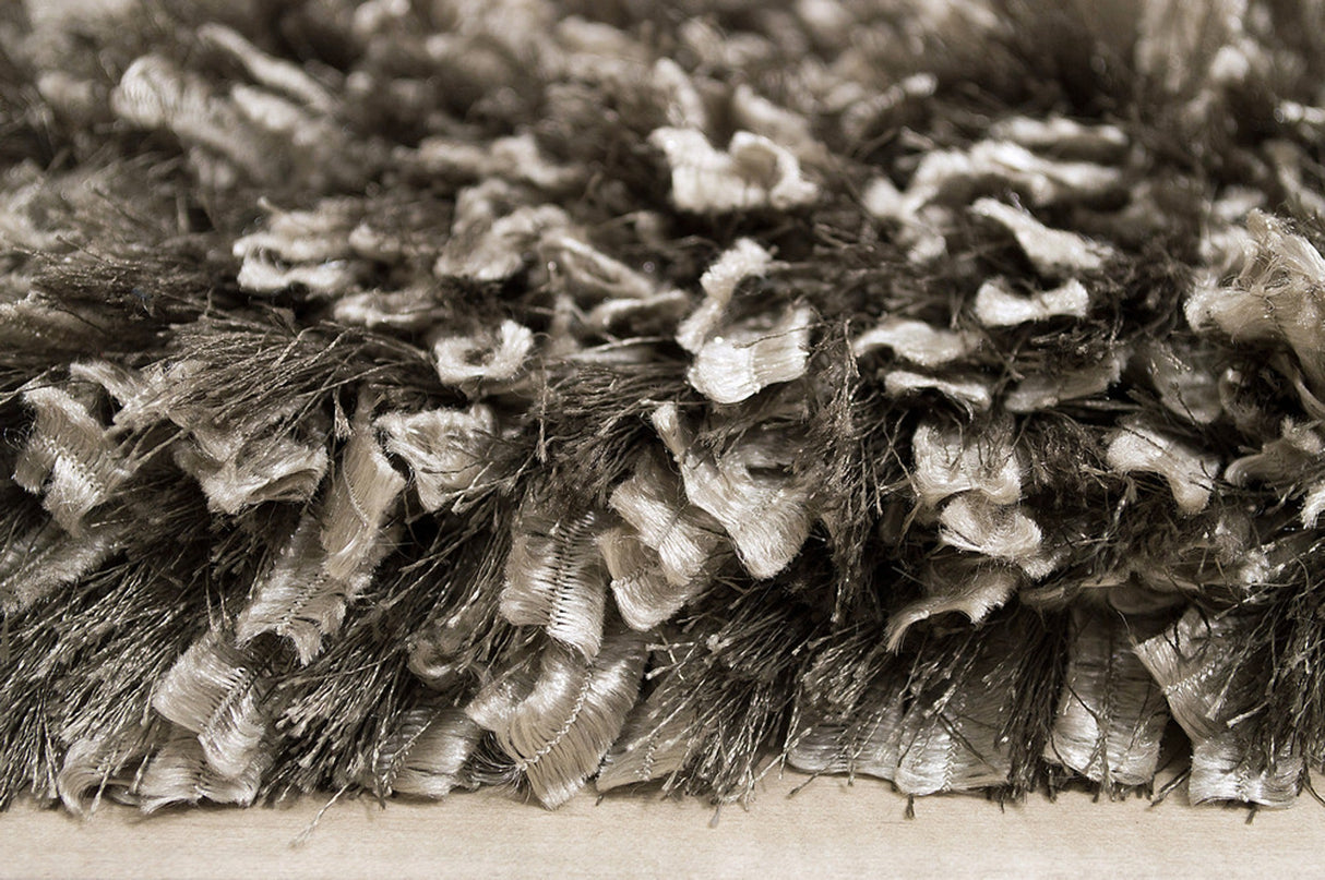 Decorative Shag Titanium Rug