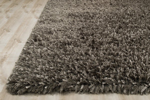 Decorative Shag Titanium Rug