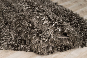 Decorative Shag Titanium Rug