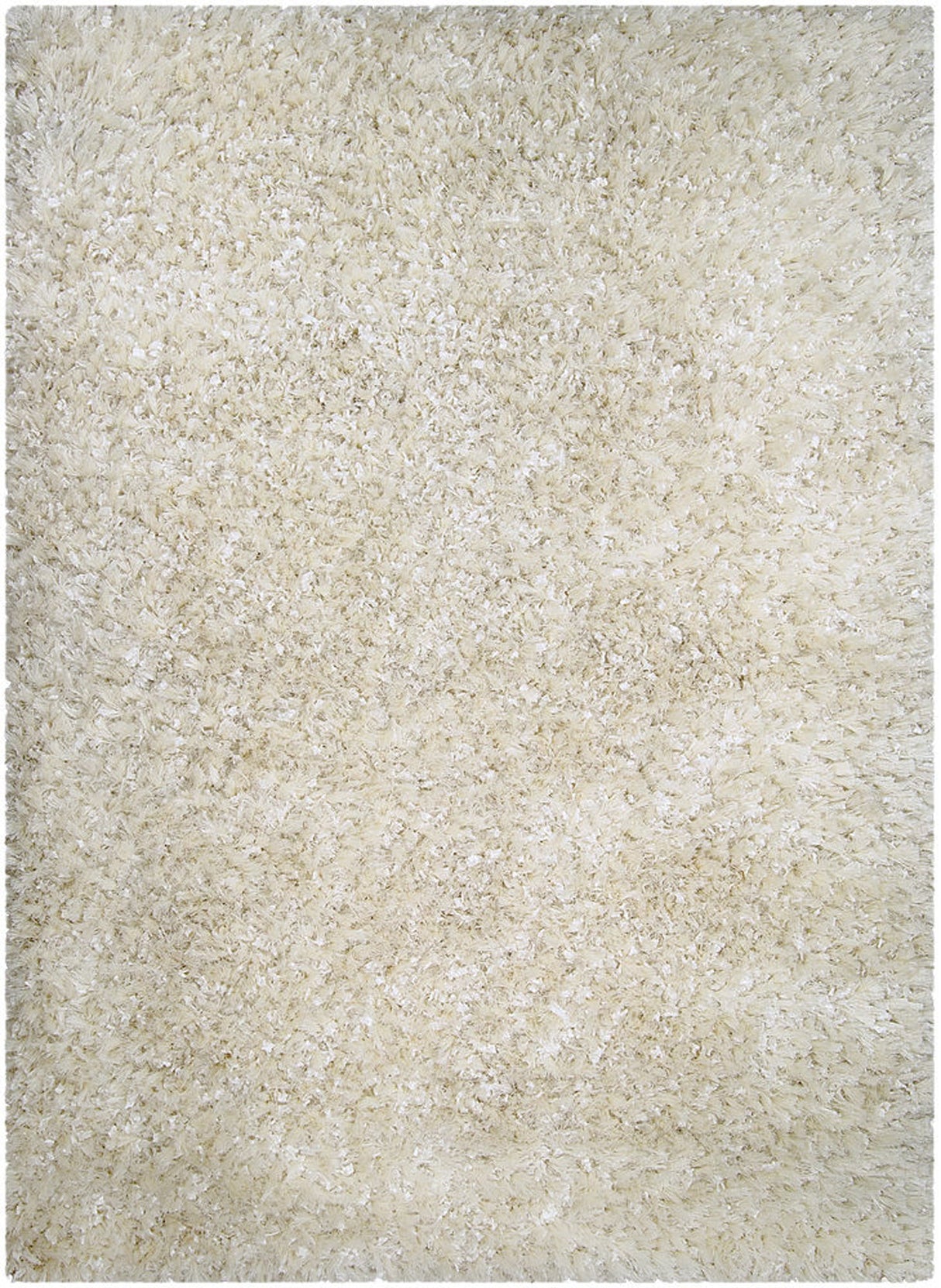 Decorative Shag White Rug