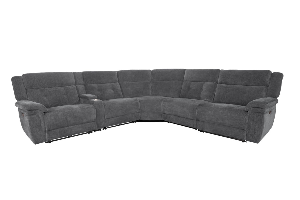 Modern Living - Richard 6 Piece Modular Power Reclining Sectional in Bristol Grey - MRIC-PACK6T(H)-BRGR