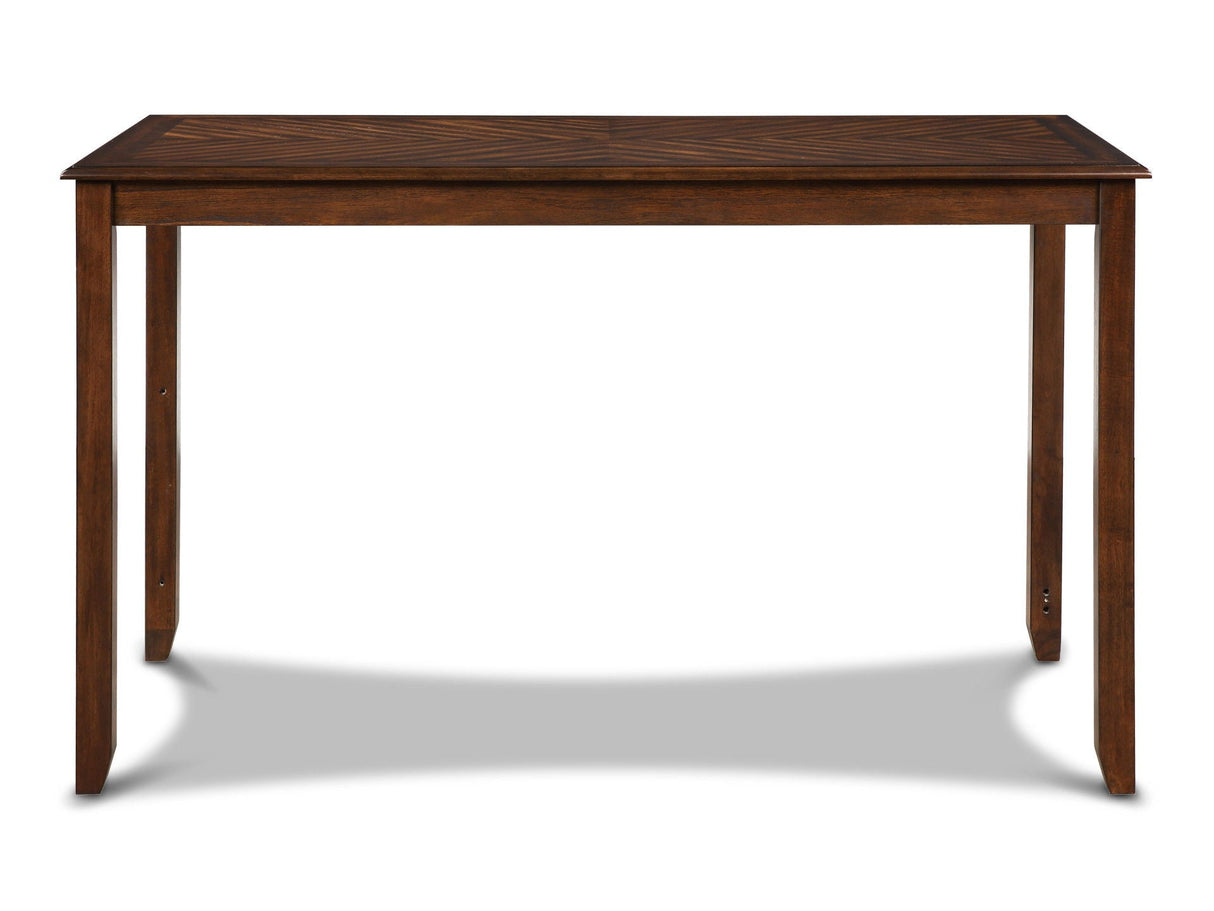 Amy - 60' Counter Table & Chairs With Storage