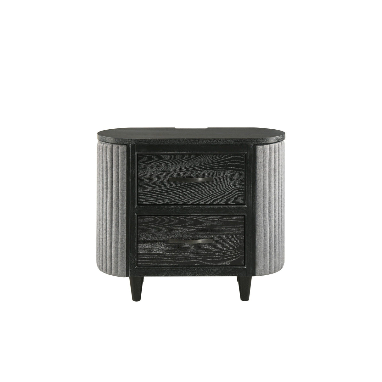 Skyline - 2 Drawer Nightstand - Onyx