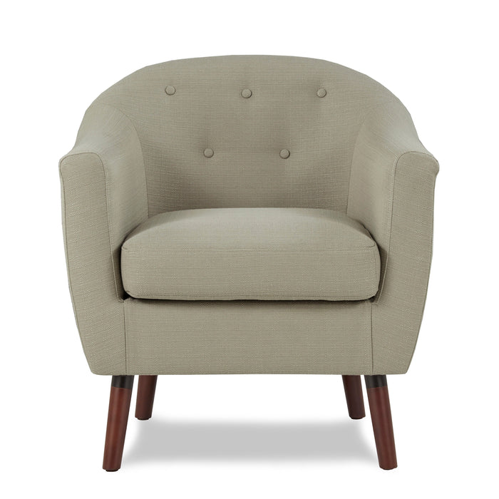 Lucille Beige Accent Chair