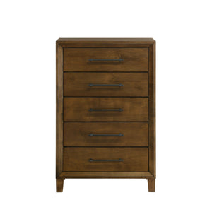 Ballard - 5 Drawer Chest - Walnut