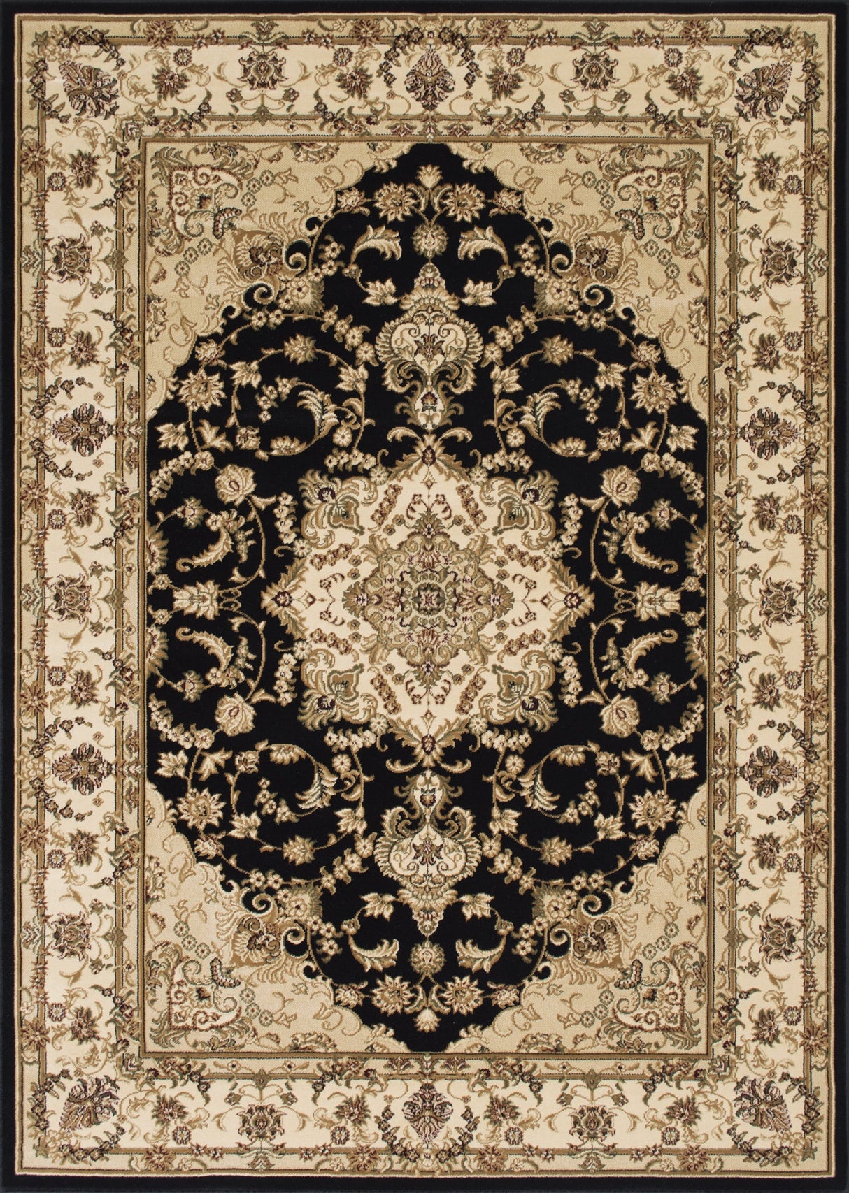Elegance 204 Black Rug