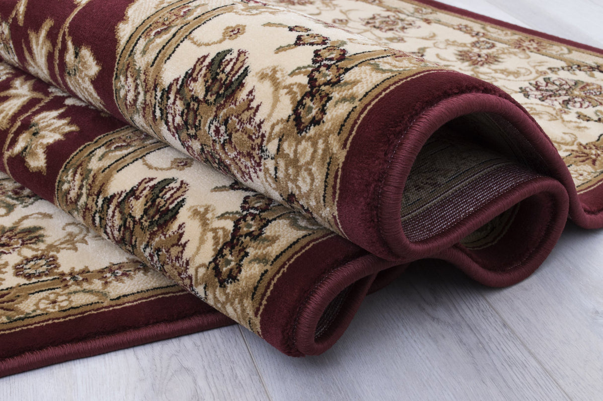 Elegance 204 Burgundy Rug