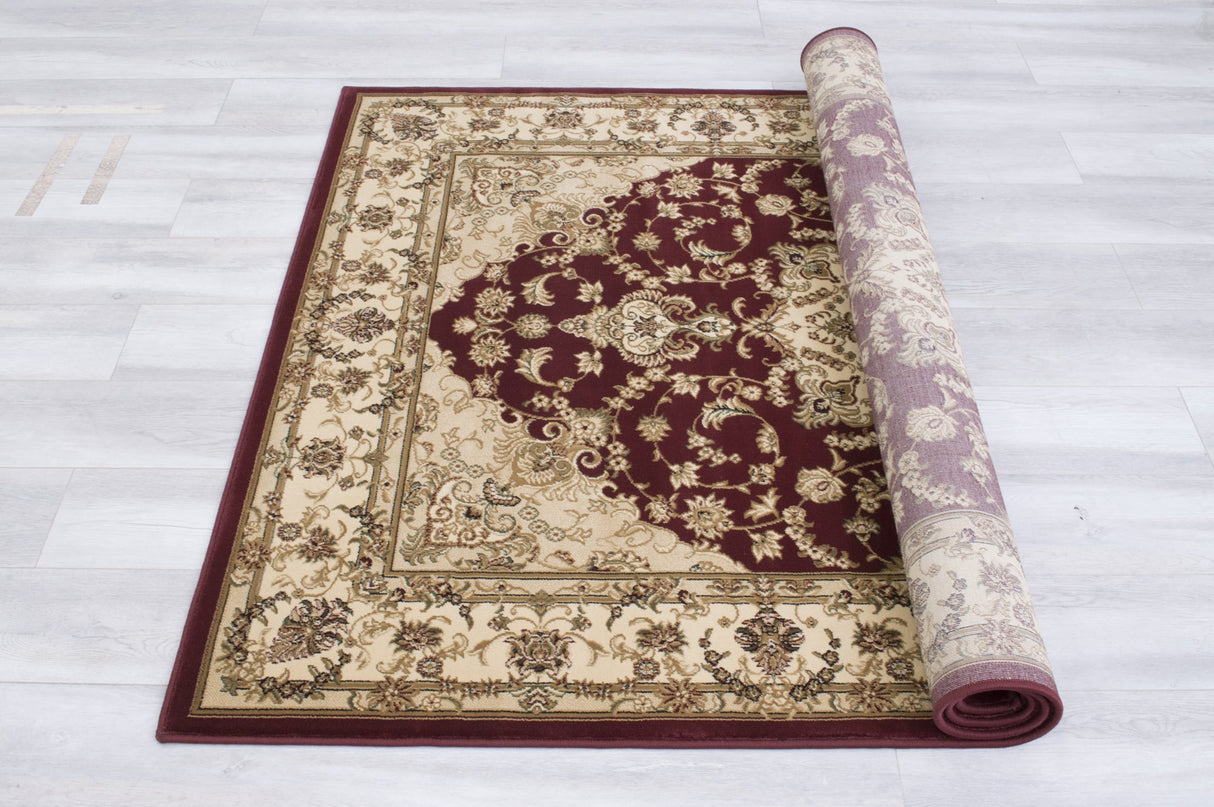 Elegance 204 Burgundy Rug