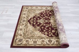 Elegance 204 Burgundy Rug