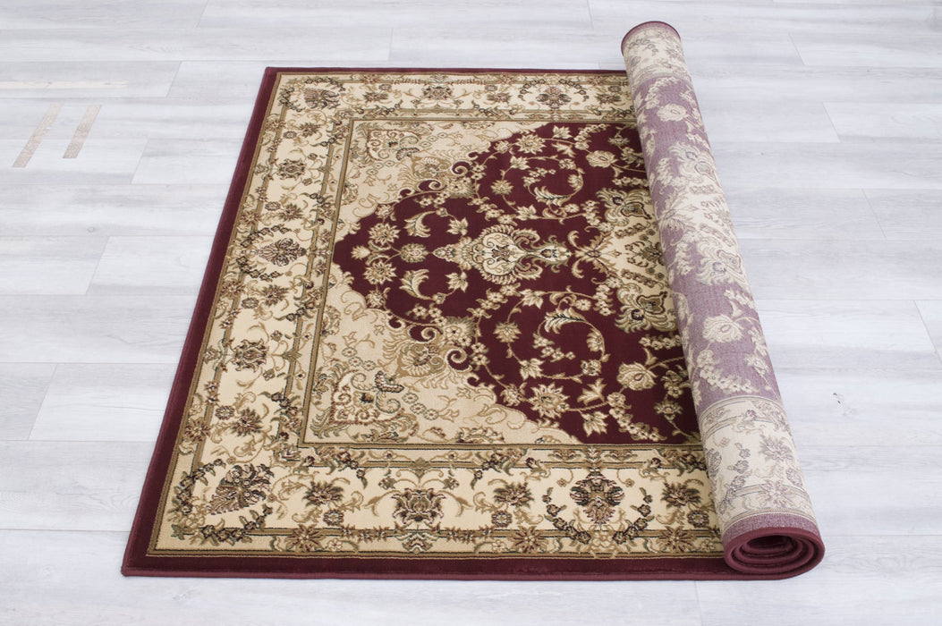 American cover design / Persian weavers Elegance 204 Burgundy Rug