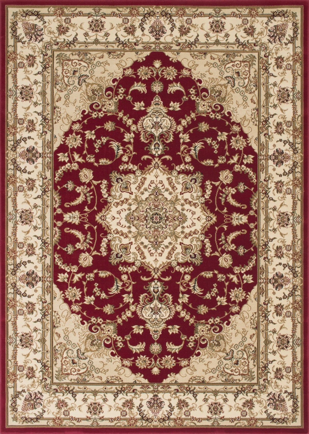 Elegance 204 Red Rug