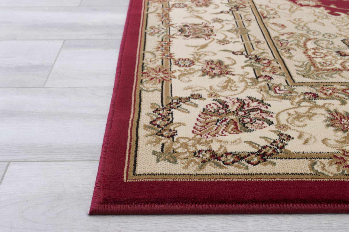 Elegance 204 Red Rug