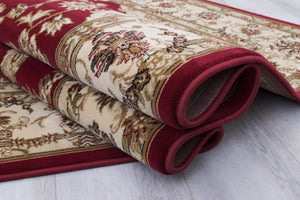 Elegance 204 Red Rug