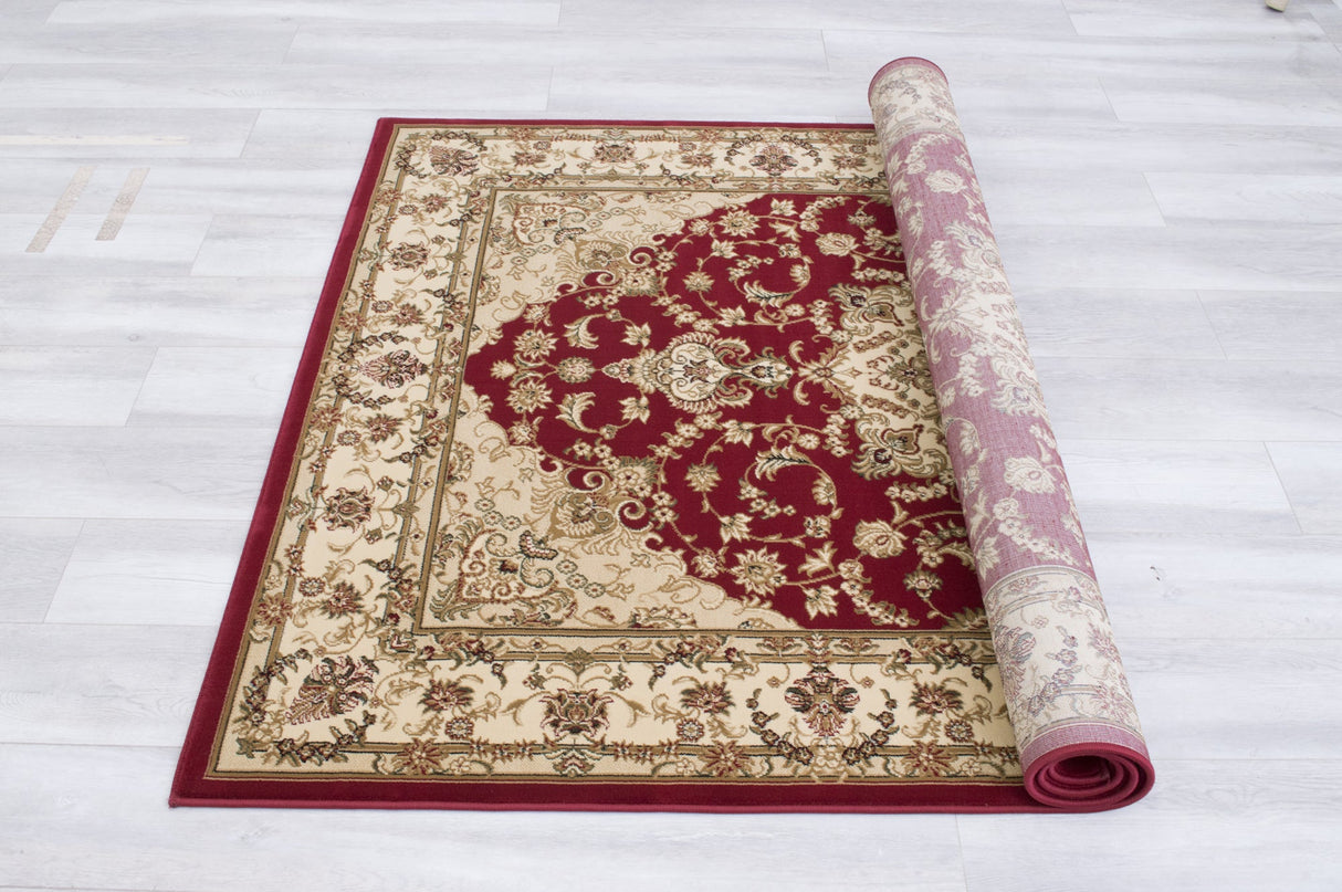 Elegance 204 Red Rug