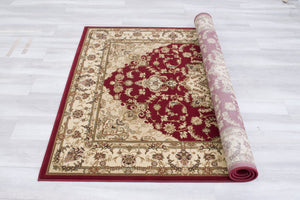 Elegance 204 Red Rug