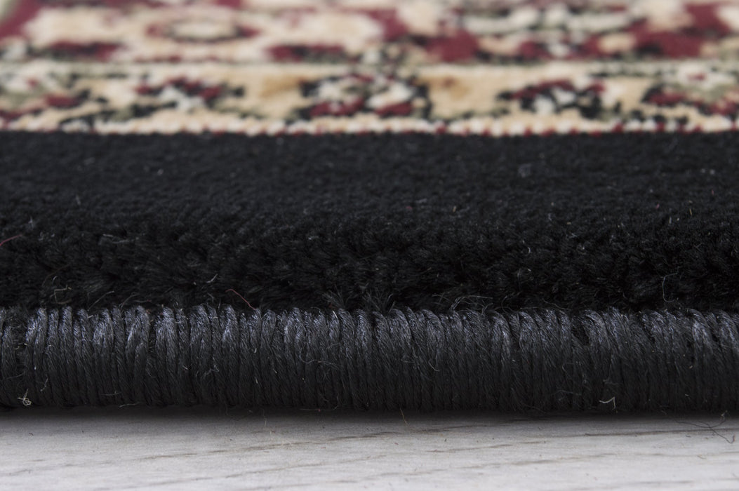 American cover design / Persian weavers Elegance 205 Black Rug