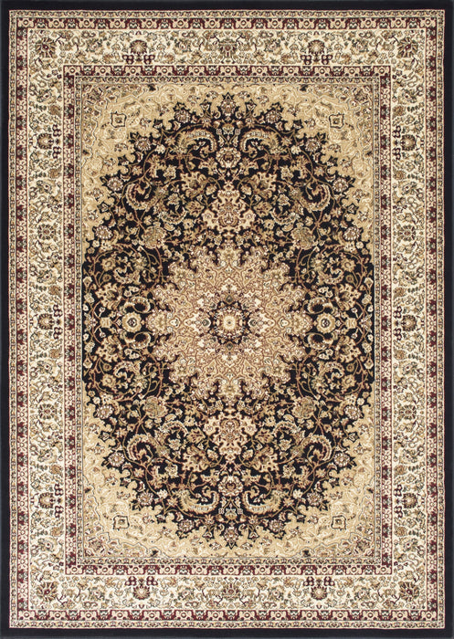 American cover design / Persian weavers Elegance 205 Black Rug