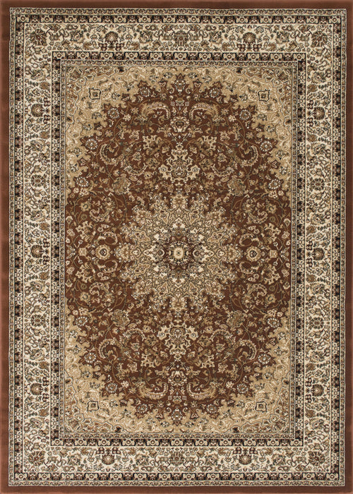 American cover design / Persian weavers Elegance 205 Brown Rug