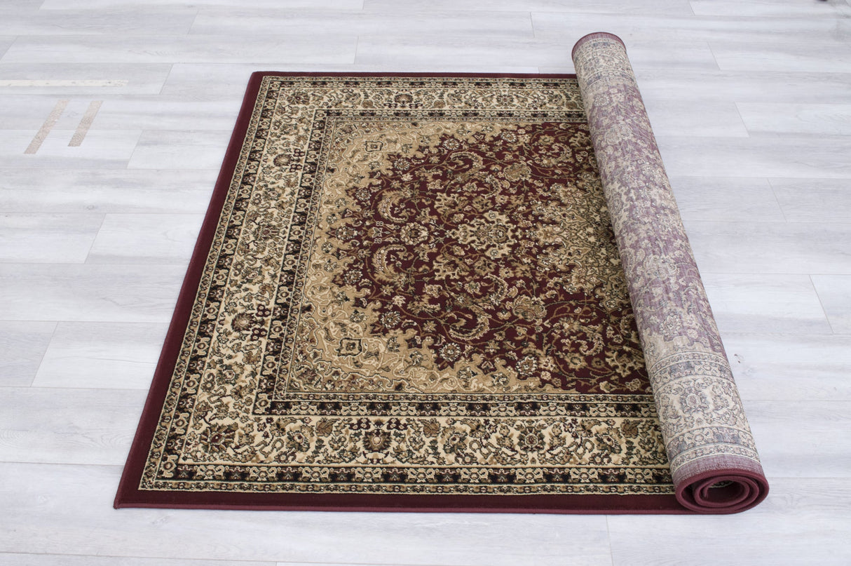 Elegance 205 Burgundy Rug