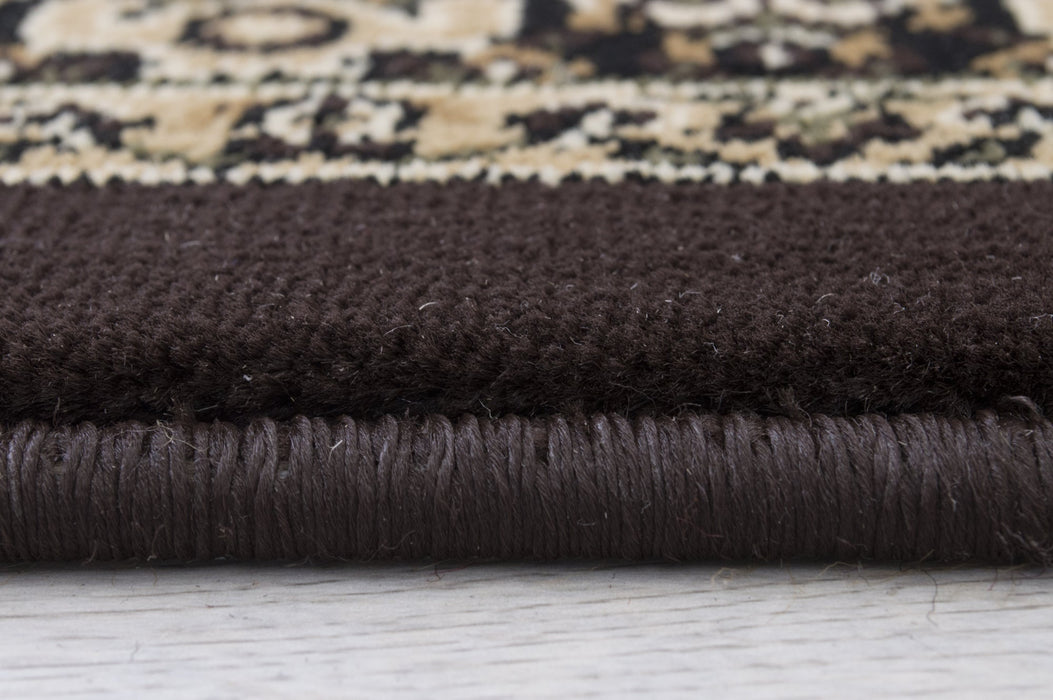 American cover design / Persian weavers Elegance 205 Chocolate Rug