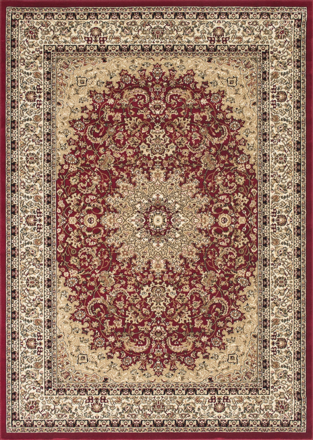 Elegance 205 Red Rug