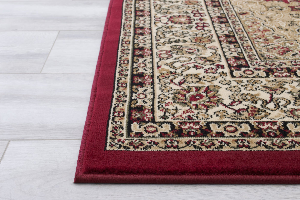 Elegance 205 Red Rug