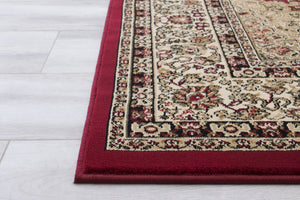 Elegance 205 Red Rug