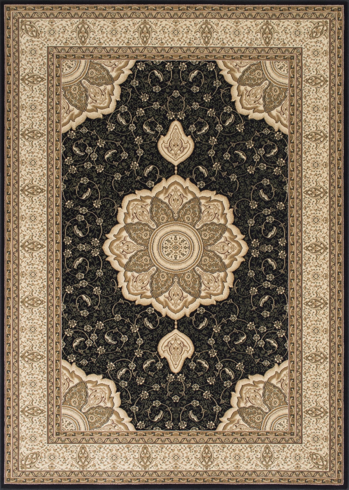 Elegance 206 Black Rug