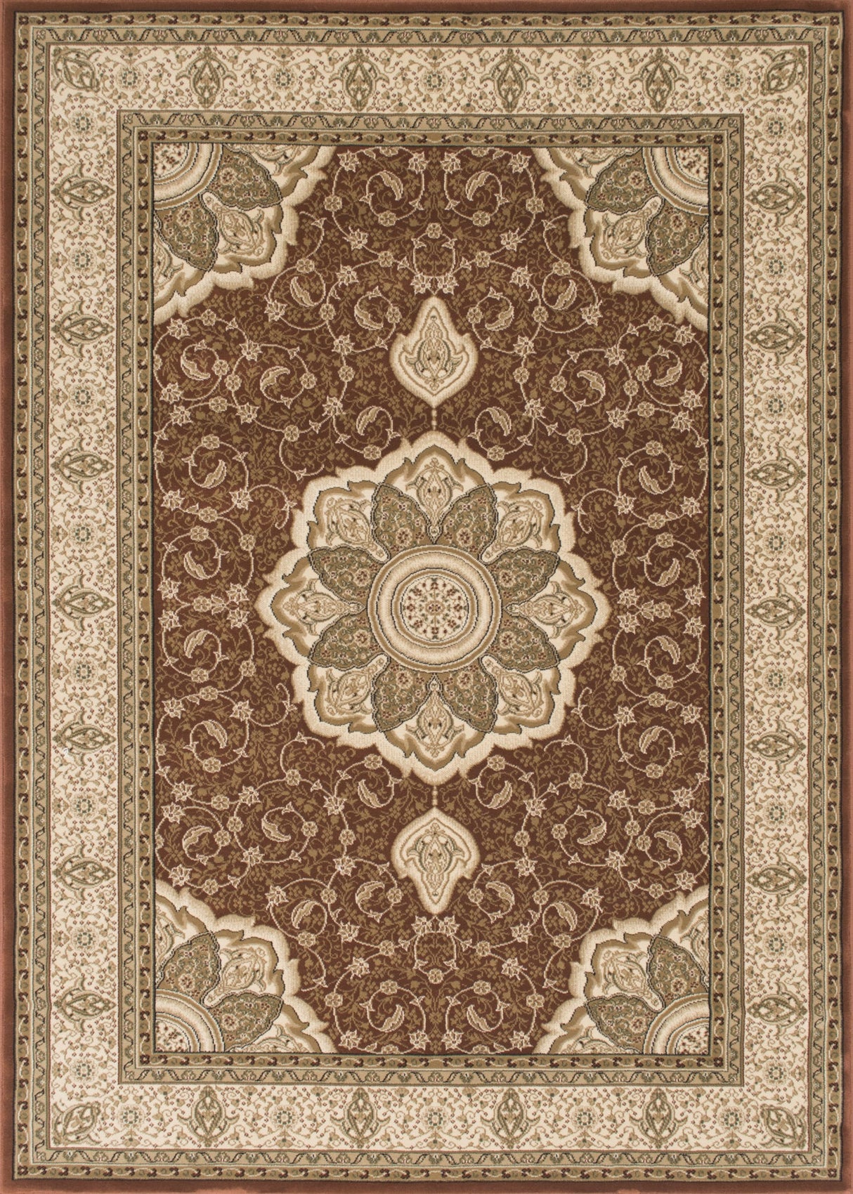 Elegance 206 Brown Rug