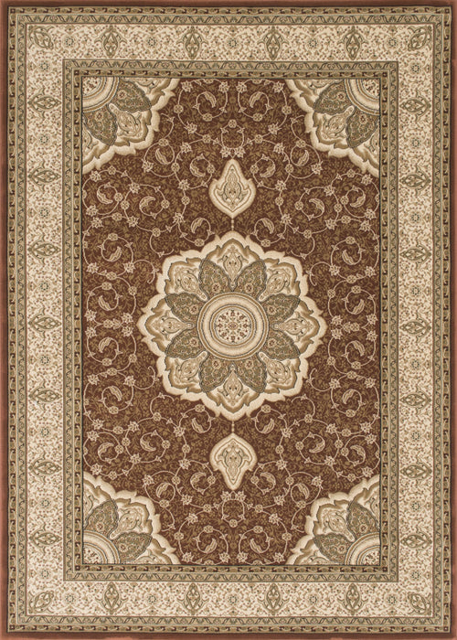 American cover design / Persian weavers Elegance 206 Brown Rug