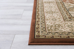 Elegance 206 Brown Rug