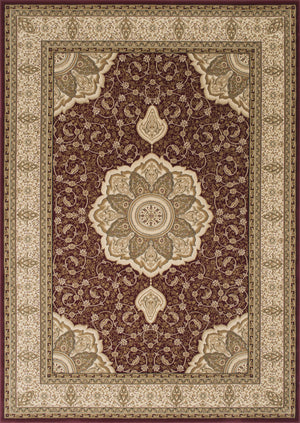 Elegance 206 Burgundy Rug