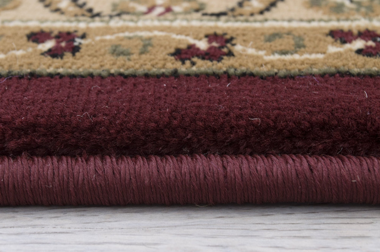 Elegance 206 Burgundy Rug