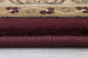 Elegance 206 Burgundy Rug
