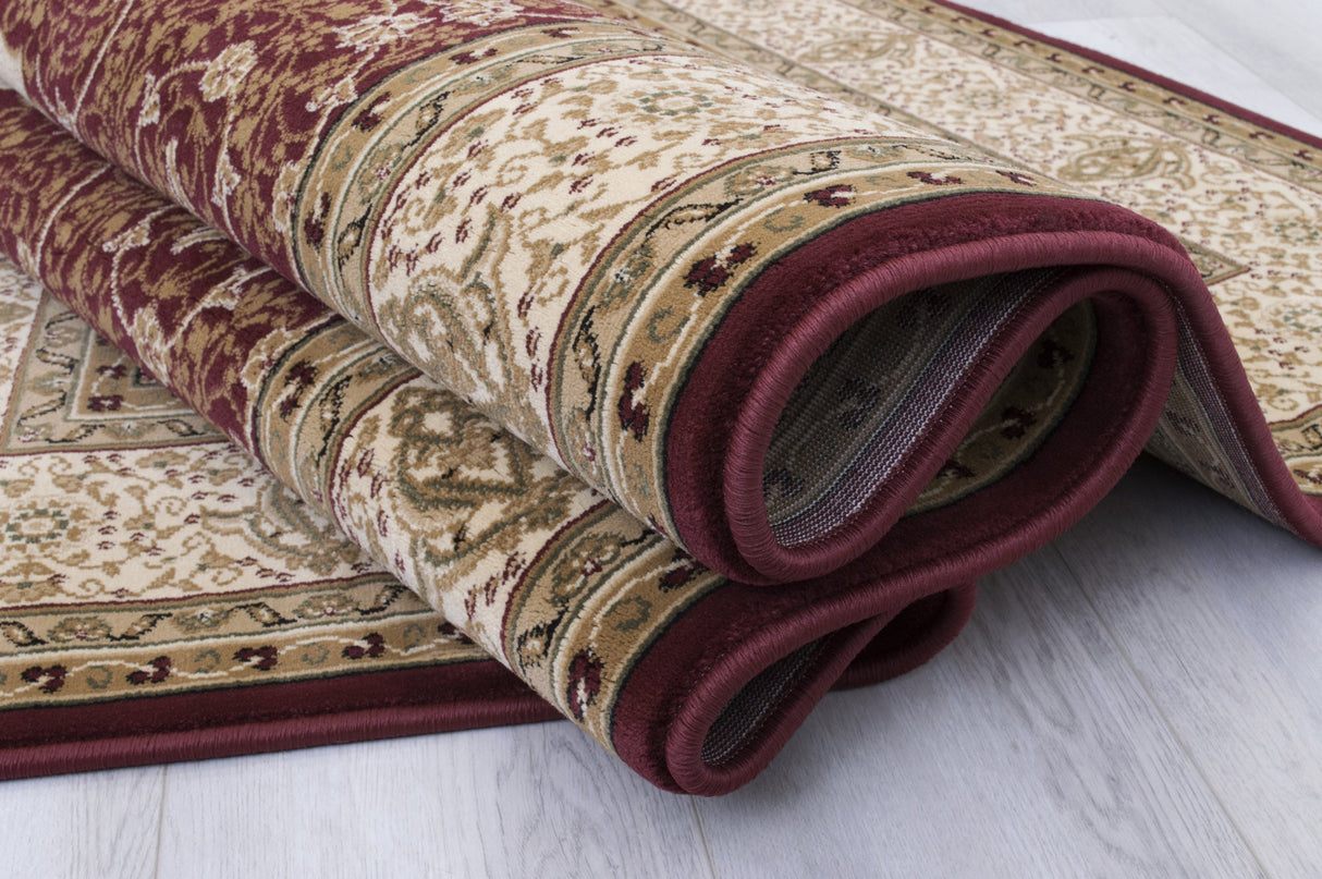 Elegance 206 Burgundy Rug